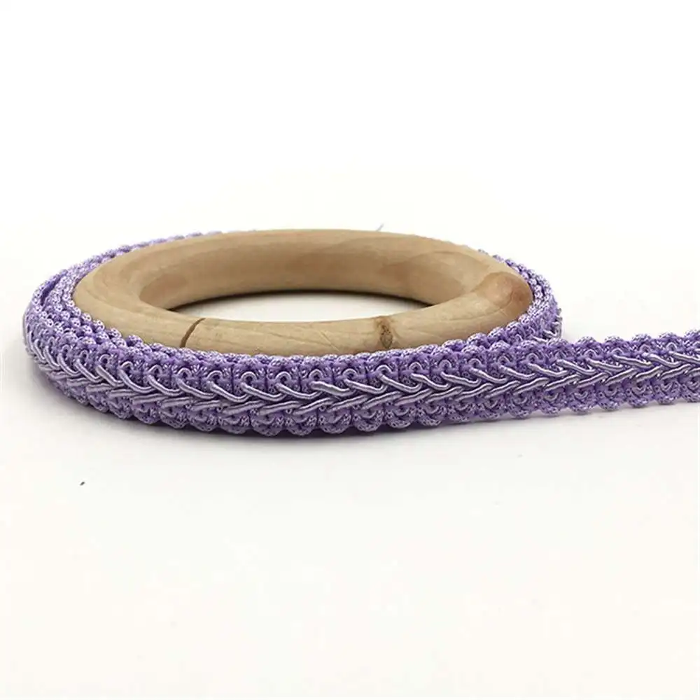 Lace Ribbon Lace Garment Accessories Lace Sewing Supplies Lace Decoration Lace Accessories Lace Sewing Accessories Clothing Accessories 1.2cm Lace Trimming Ribbon Polyester Centipede Braided Lace Sewing Clothes Accessories Curve DIY Craft Wedding Decor
