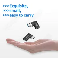 Hoqo metal shell USB C Adapter OTG 10Gbps Data Transfer USB to Type-C Charging Converter For Smartphone Macbook Air Pro Laptop - Image 4