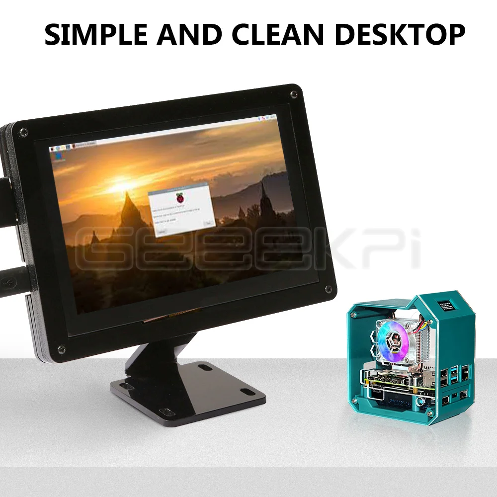 ups mais módulo kit caso para raspberry pi 4b