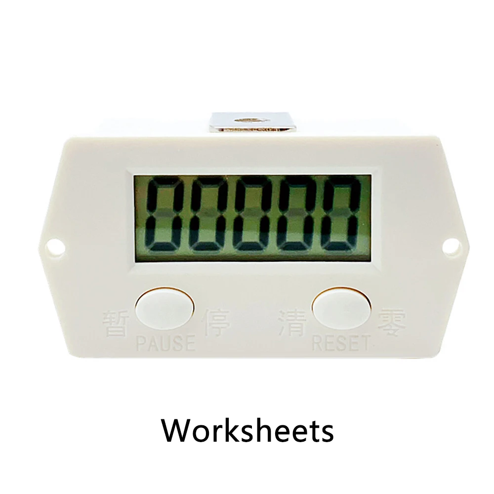 Electronic Digital 5 Display Counter Proximity Industrial Magnetic Sensor Switch Punch Counter Automatic Induction Counter Meter