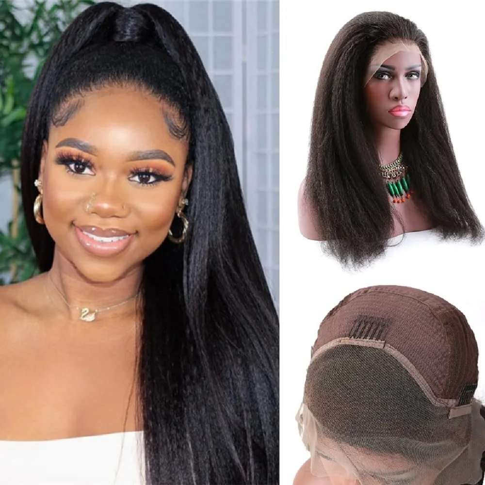 13x4-hd-lace-kinky-straight-human-hair-wig-150-density-kinky-straight-wig-for-black-women