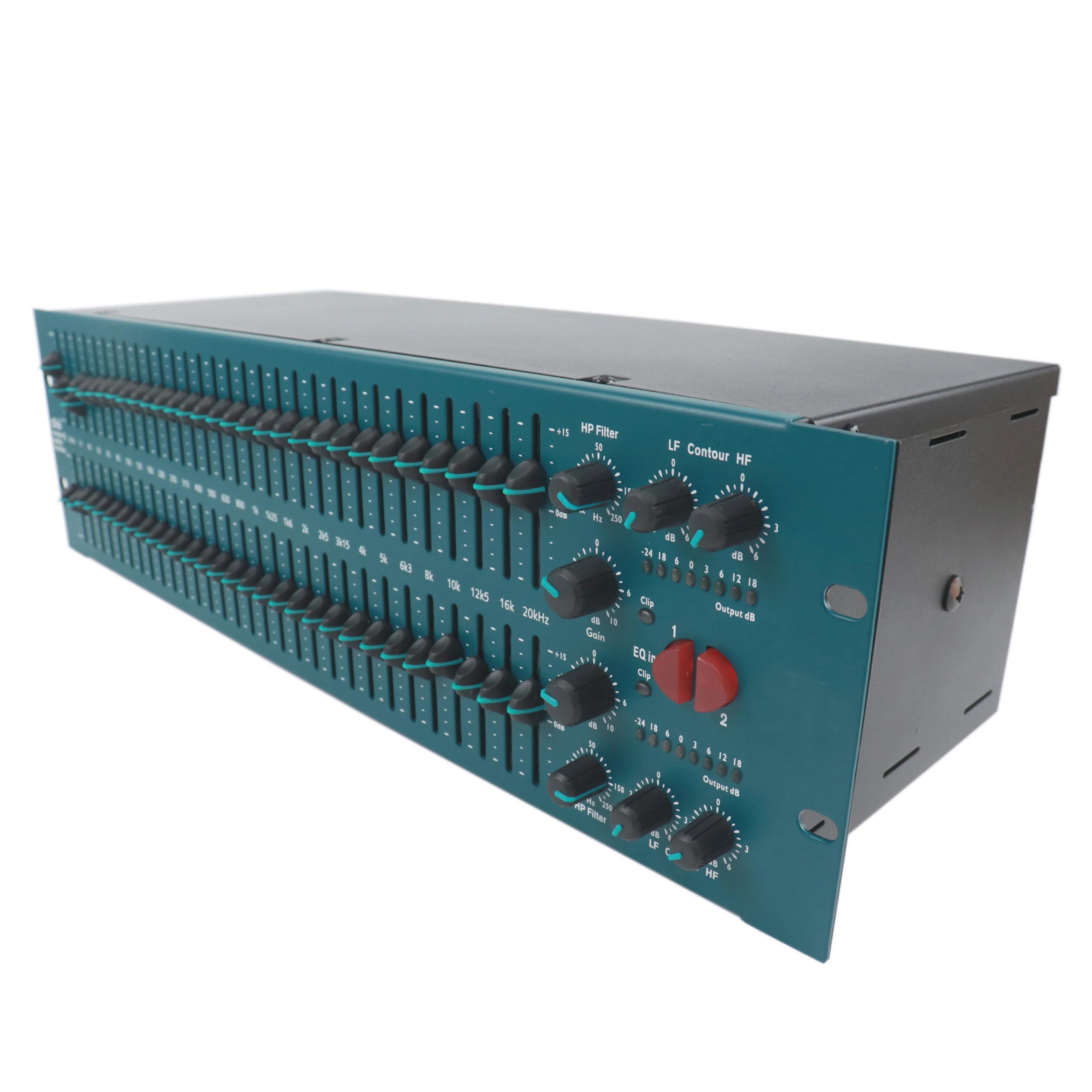 Betagear Dual 31 Band Stereo Equaliser FCS966 Loudspeaker Management Graphic Equalizer Audio Professional Musical Instruments