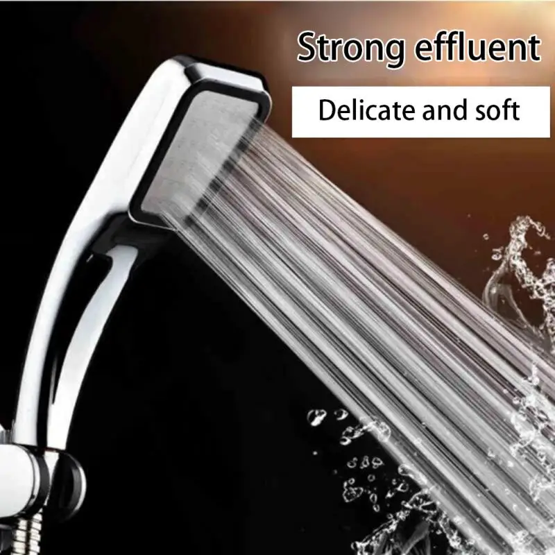 Bathroom Shower Head 300 Holes High Quality High Pressure Water Saving Rainfall Shower Head Filter Spray Nozzle Bathroom Tools