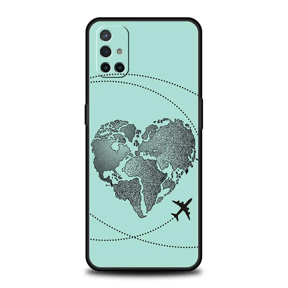 Fashion Planes World Map Travel Phone Case Cover