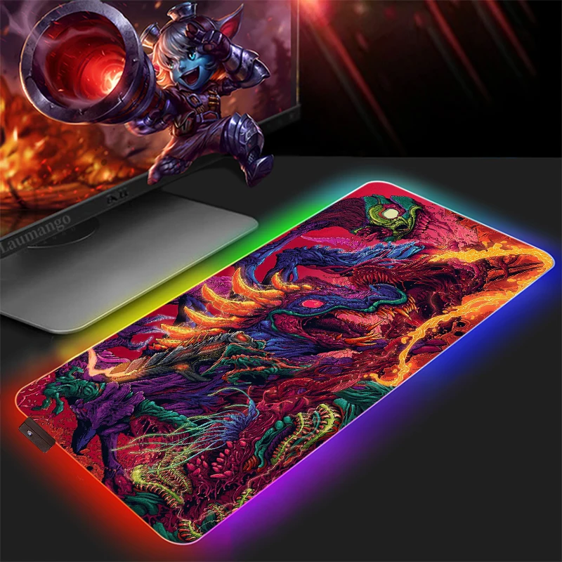 Игровые аксессуары Sovawin коврик для мыши в стиле аниме игровой прочный офисный