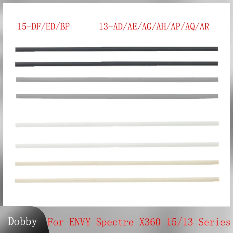 Tiras de Borracha dos Pés para o Caderno Substituição dos Pés para hp Envy o Espectro X360 13-ad 13-ae 13-ag ah 13-aw 13-aq 13-ar 15-ed 15-bp 17-by Peças 2