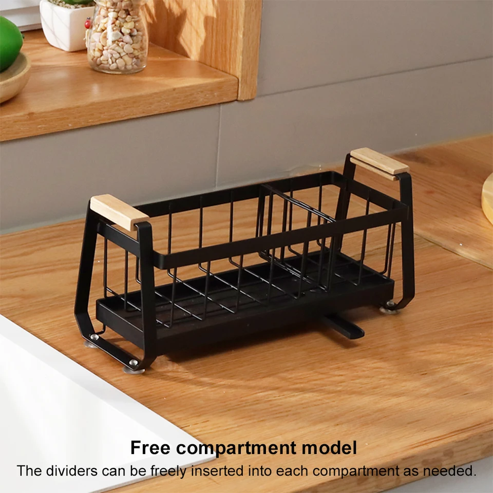 Multifunctional Kitchen Sink Caddy and Sponge Holder