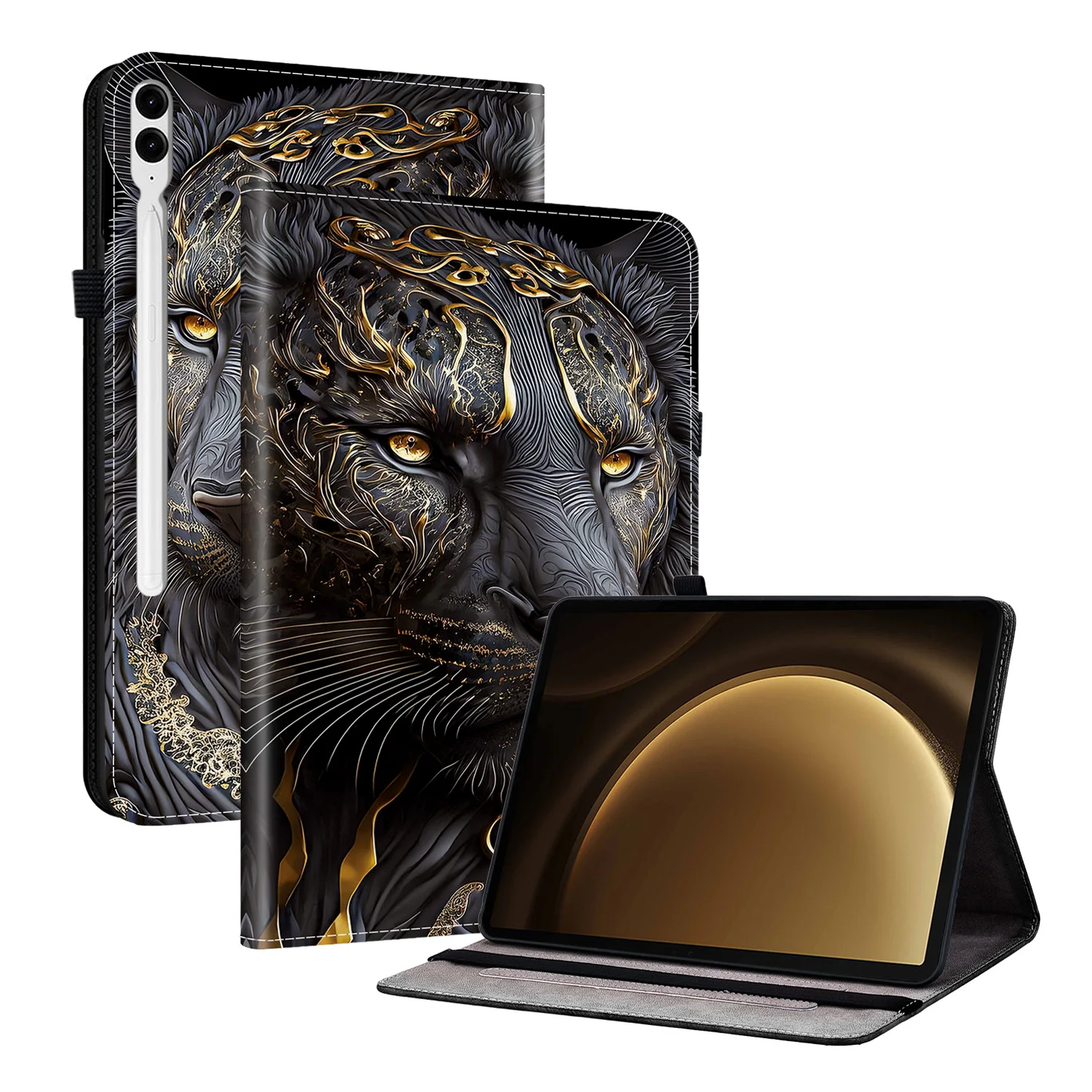 Premium Leather Tablet Cover, Enhanced Protection and Style