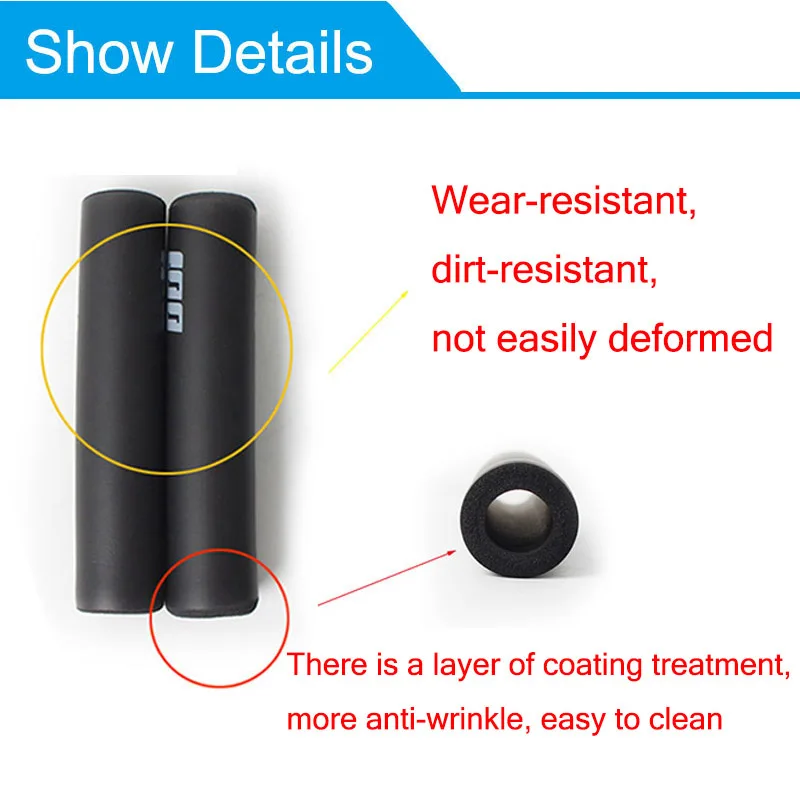ODI Grips Mountain Bike Grips Soft Mtb Cuffs Shock Absorption Anti-slip Bicycle Handlebar Grip Cover Bike Bars