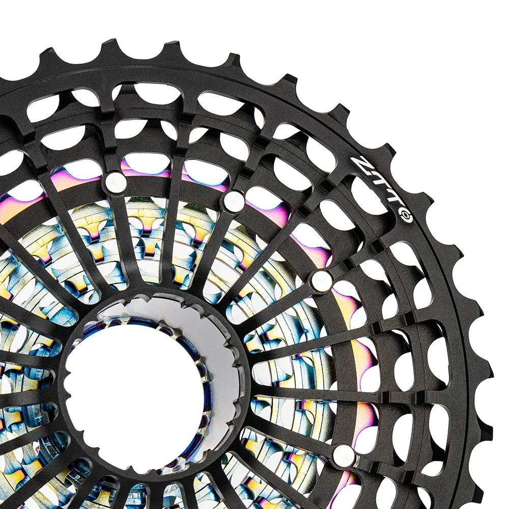 Bicycle Cassette Bicycle Sprocket Gear Bike Freewheel ZTTO Road Bike 11 Speed Flywheel 28/30/32/34/36T Ultra-lightweight Cassette 11 S Integrated Freewheel 11V Sprocket HG Structure