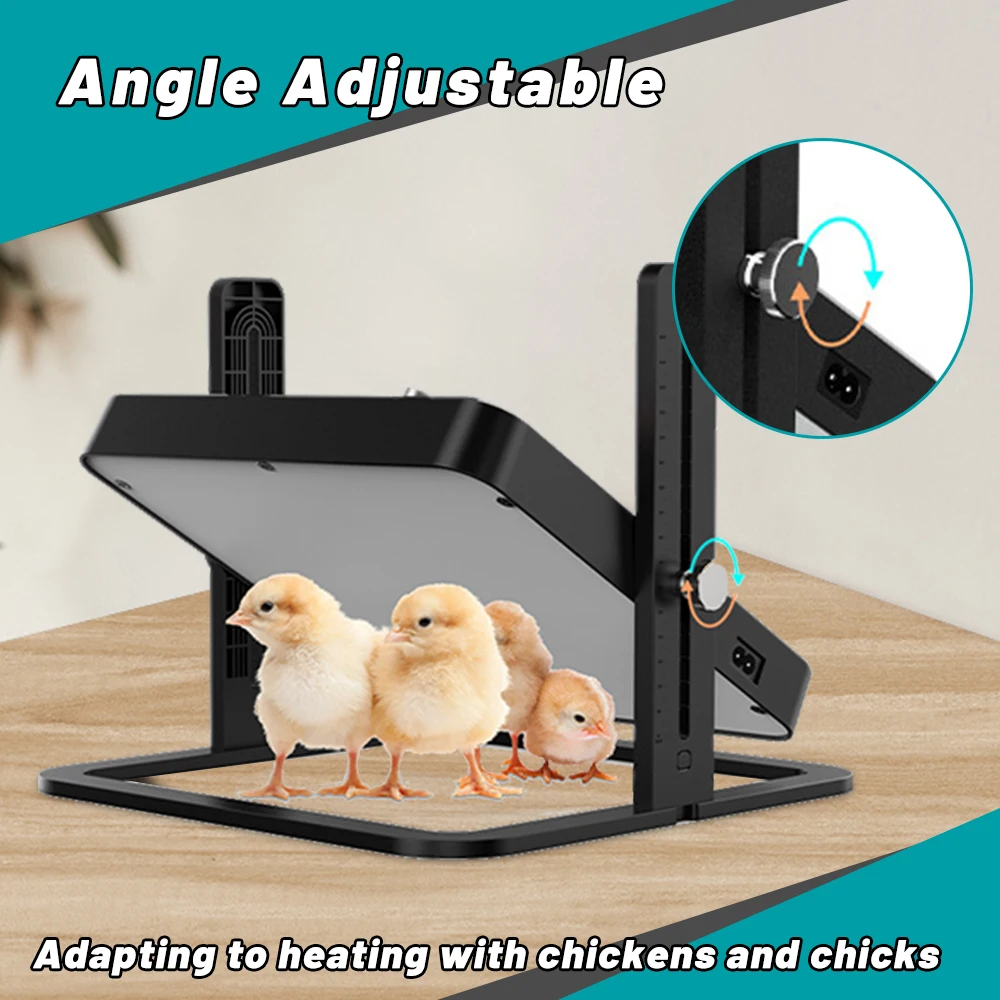 Chicken Heater Small Brooding Kiosk With Pet Heating Heating Plate Safety Temperature Control Intelligent Chicken Heater
