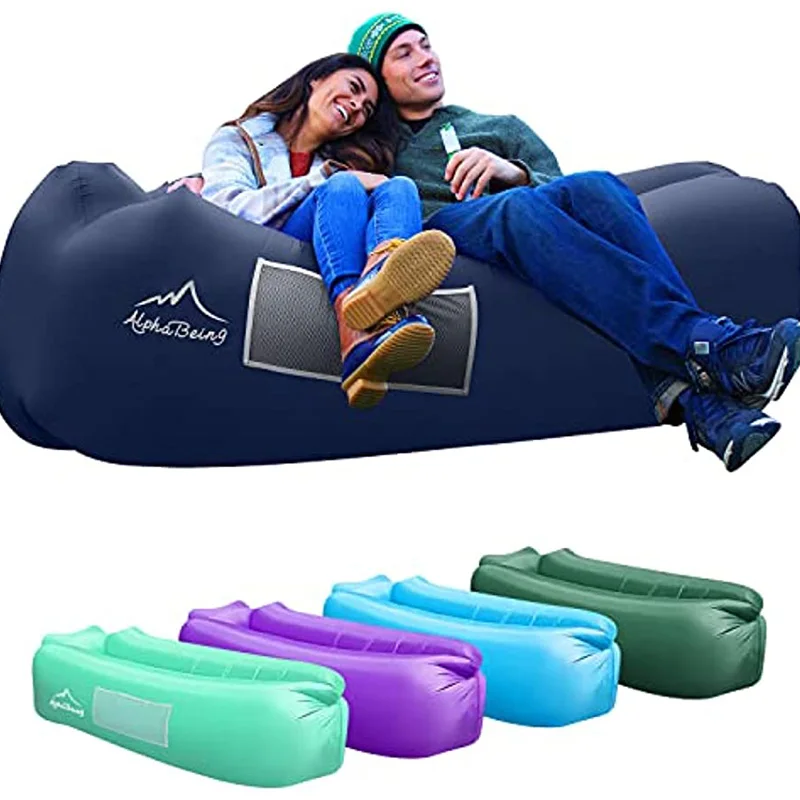 

Air Sofa Hammock-Portable,Water Proof& Anti-Air Leaking Design-Ideal Couch for Backyard Lakeside Beach Traveling Portable