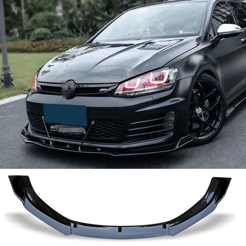 Mk6 Mk7 Paraurti Anteriore Spoiler Protector Plate Lip Splitter Body Kit Per Volkswagen Golf 6 7 Rline Gti Pala Decorativa