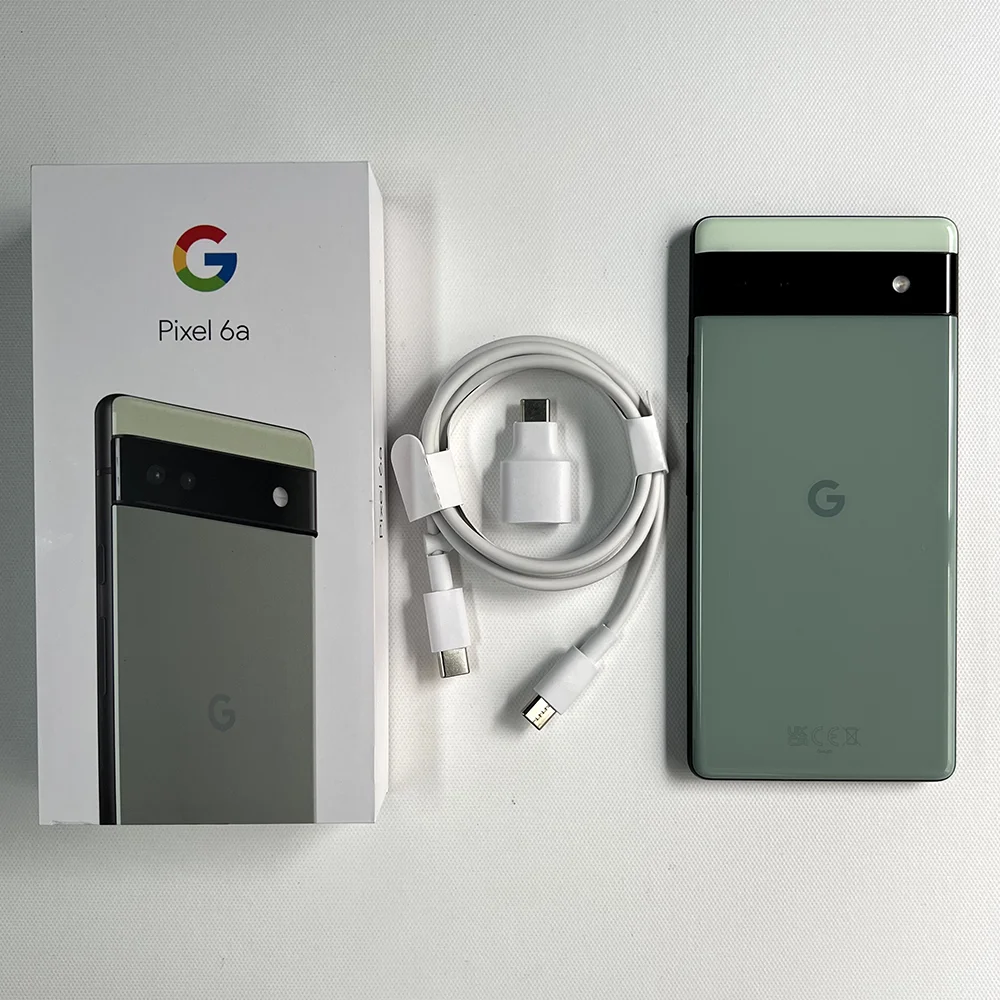 Google-Pixel 6a携帯電話,6.1インチ画面,スマートフォン,6GB RAM