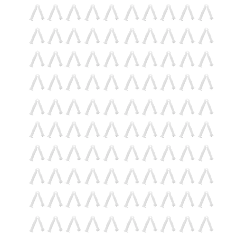 

500 шт., одноразовые зажимы-клипсы для пупки