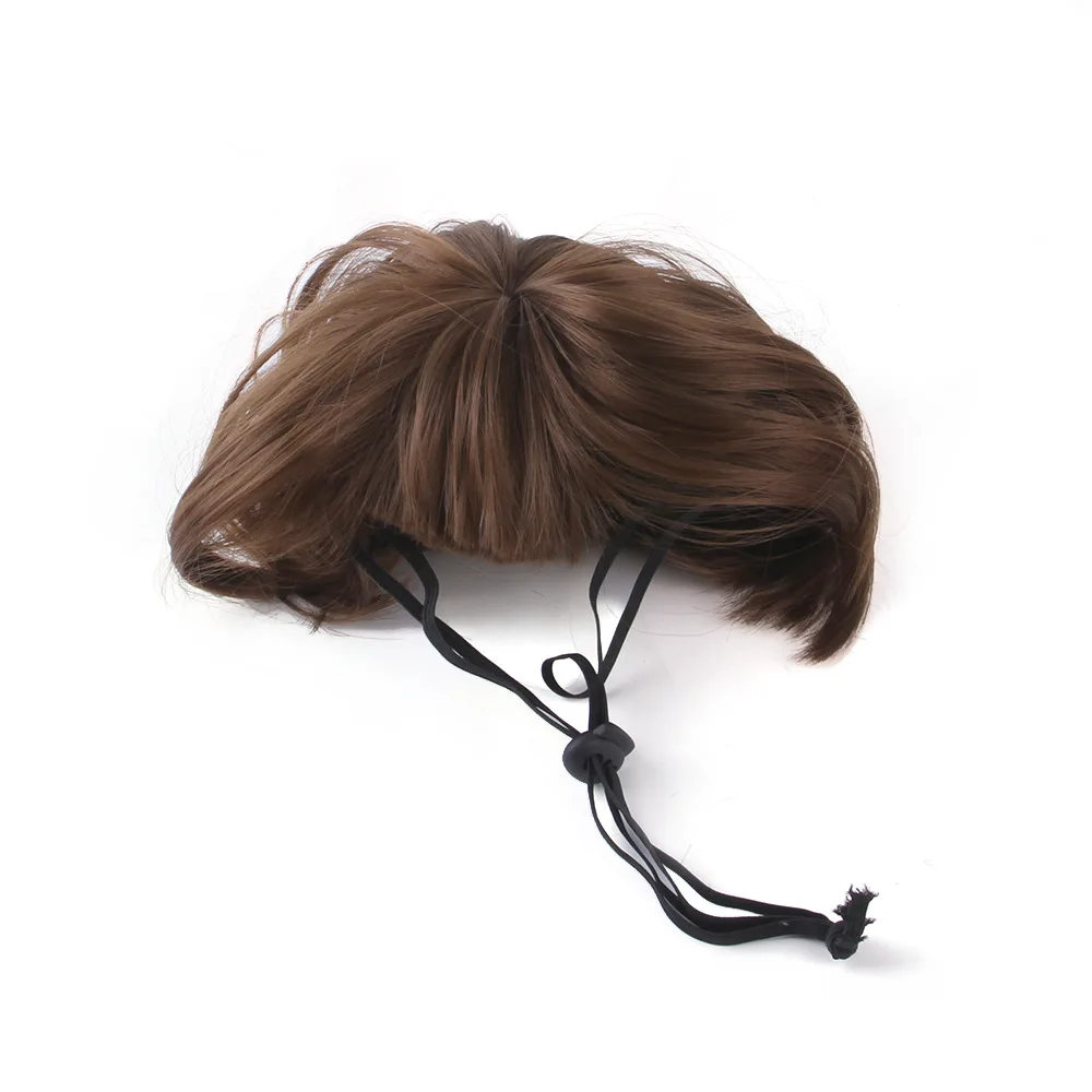 Title 2, Halloween Funny French Bulldog Pet Wig Christma...