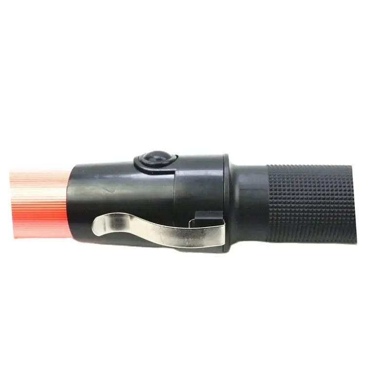 21.2/17.2/16.4 Inch Red Light LED Road Traffic Signal Warning Hard PVC Wand Rod