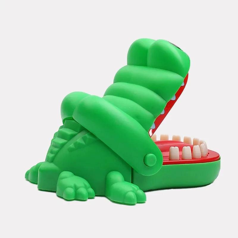 Crocodile Teeth Bite Finger Toys Multiplayer Gaming Party Prank Props Hand-biting Trick Decompression Holiday Parent-child Gift crocodile toys,prank toys,stress relief toys,parent child interactive toy