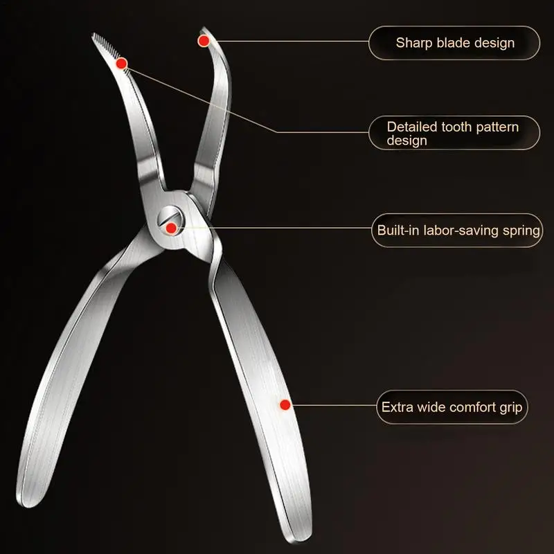 Chicken Claw Deboning tools Heavy Duty Boning Scissors Ergonomic Design Bone Shaving Pliers For Chicken Feet Duck Feet And Meat