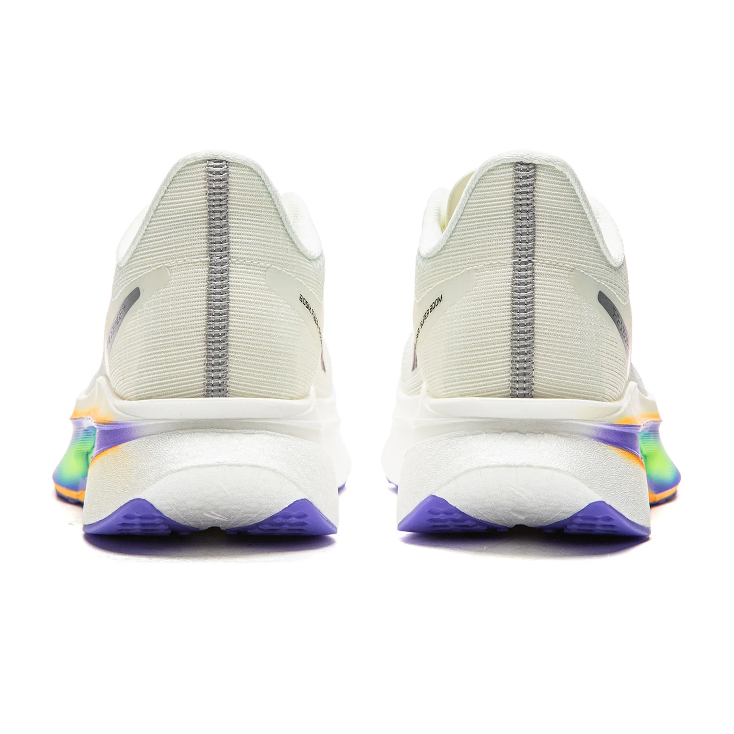 Li-Ning נעלי ריצה לגברים FEIDIAN 6 CHALLENGER SUPER BOOM נעלי ספורט תחרותיות קלות משקל עם ריפוד מחזיר אור ARMW003