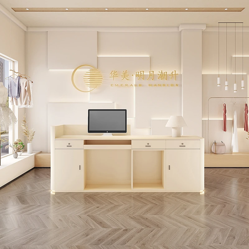 Pulpitos Wooden Churches Acrylic Lectern Church Aesthetic Reception Furniture Spa Counter Store With Showcase Front Desk Box