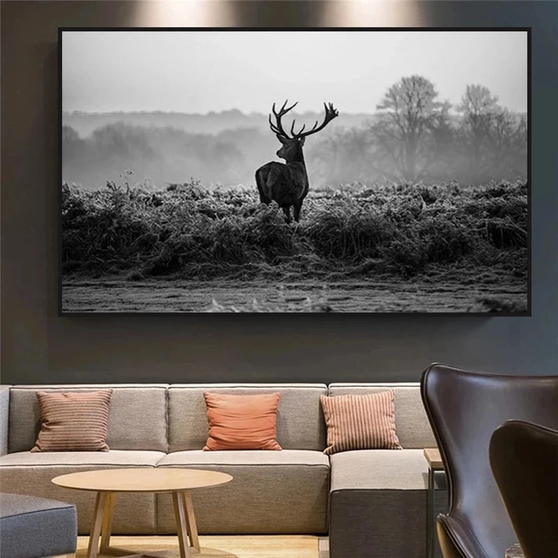 Arte De Pared De Lona De Animales De Vivero De Bosques De Go | Envío Gratis
