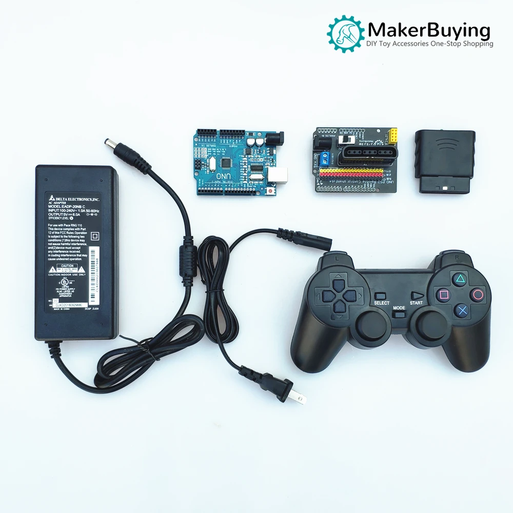 6DOF high power robotic arm PS2 control kit 6DOF for Arduino control ...