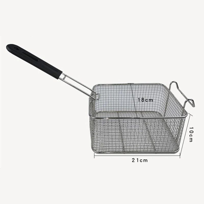 Electric Chips Fryer Electric Fryer Smokeless Commercial Double Cylinder French fries machine constant temperature fryer 6