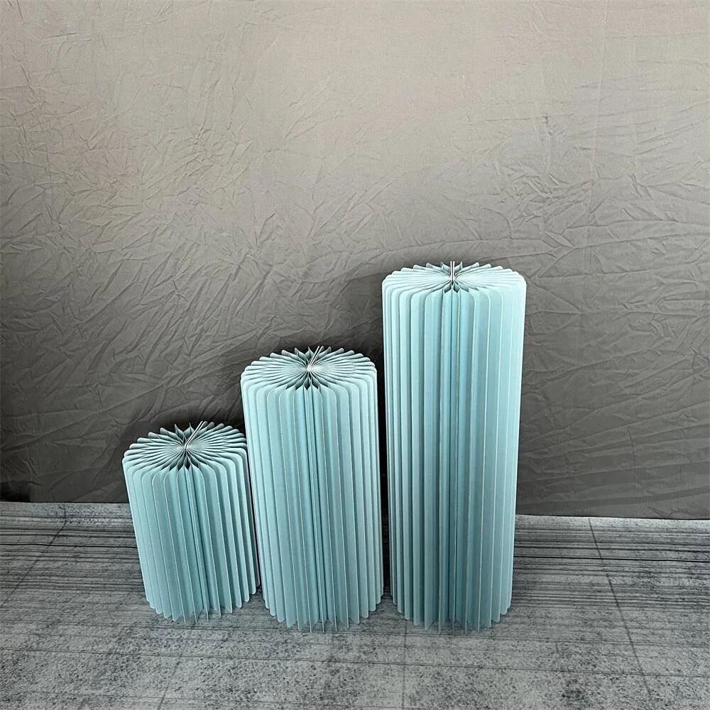 SanBouSi 3 Pezzi Supporti Cilindrici Tondi, Supporti per Espositori in Cartone per Fiori, Supporti per Espositori per Matrimoni, Baby Shower, Tavolo per Dessert, Festa di Compleanno, Decorazioni per
