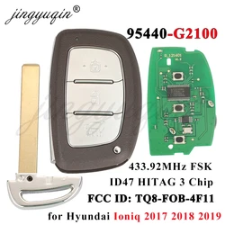 Enhanced Smart Car Key Fob with Keyless Entry and 3 - Button Design (95440 - G2100)