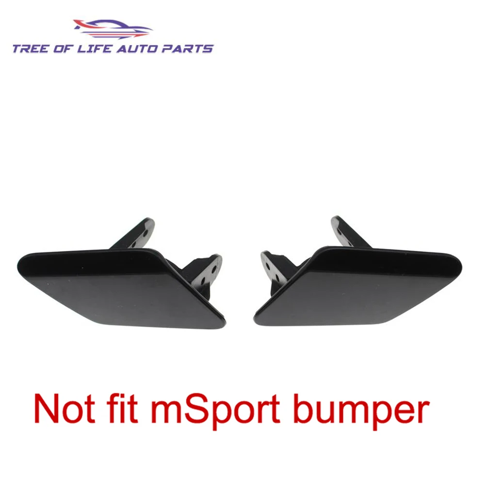 Front Bumper Headlight Washer Spray Nozzle Cover Cap For JEEP Grand Cherokee 2011-2013