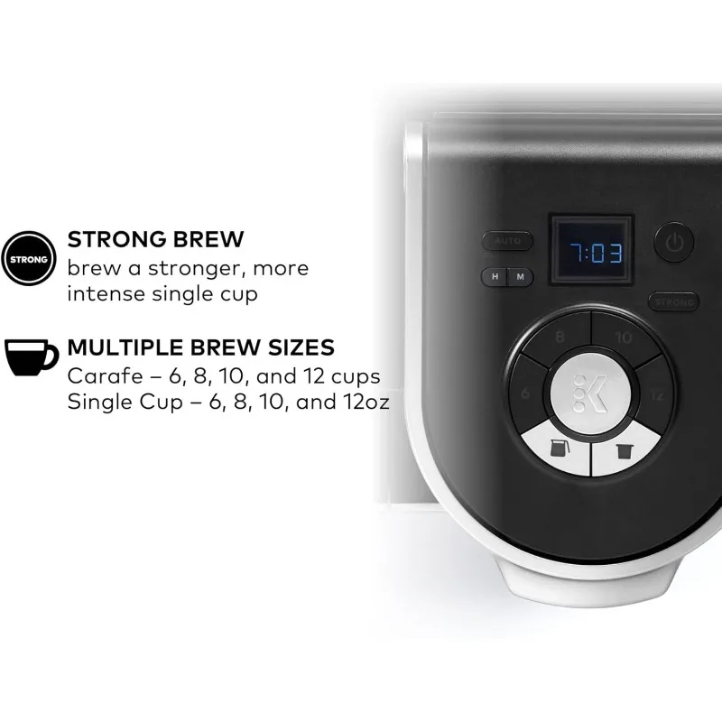 Keurig K-Duo Single Serve K-Cup Pod & Carafe Coffee Maker, with Multiple Brew Sizes, 60oz Removable Reservoir 3