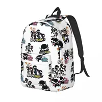 Ninja Kidz Pack Cartoon for Teens Student School Bookbag Canvas Daypack Middle High College with Pocket 2