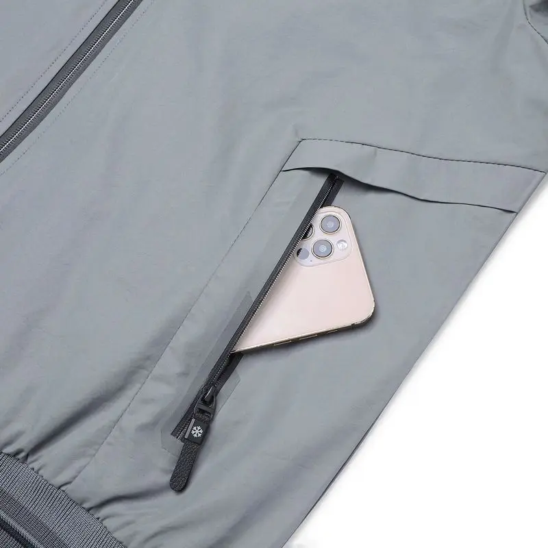 Outdoor Jacket Men Bomber Jacket Windbreaker Zipper Long Sleeve Windproof Waterproof Coat Spring Autumn Loose Men's Clothing