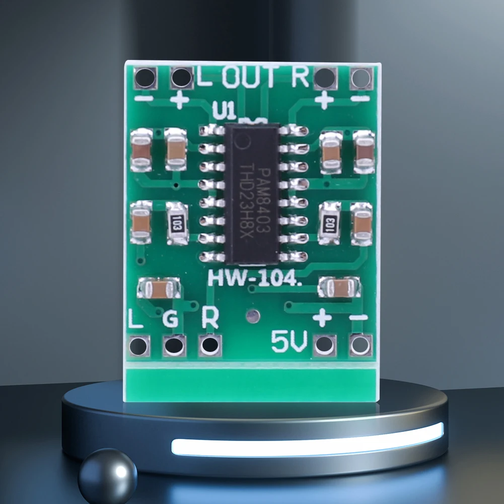 Audio Amplifier Board 50-1PCS PAM8403 Audio Speaker Sound DC2.5-5.5V 2*3W Mini Power For Class D Stereo Audio