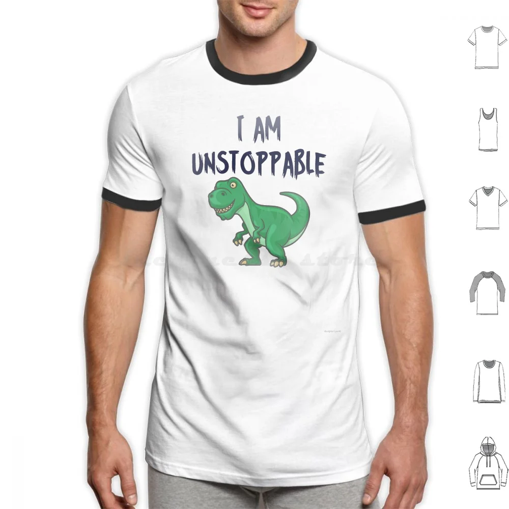 I Am Unstoppable T-Rex Funny T Shirt Men Women Kids 6Xl Dino Unstoppable Dinosaur Dino T Rex I Am Unstoppable Rex Trex T Rex