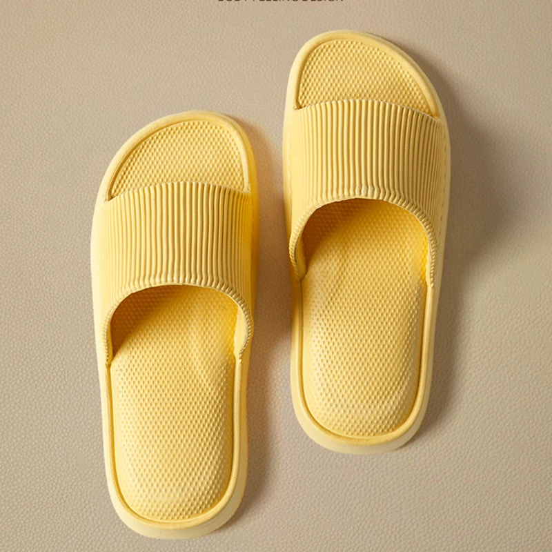 Thick Platform Bathroom Home Slippers Women Fashion Soft Sole EVA Indoor Slides Woman Sandals 2023 Summer Non-slip Flip Flops 4