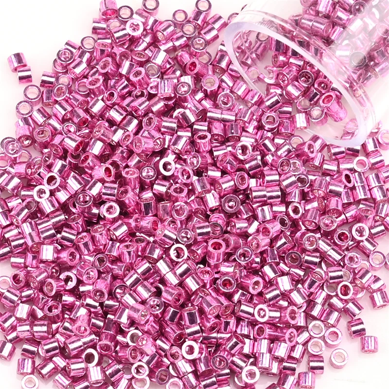 Elegant Metallic Seed Beads in Golden & Silver Tones - 1200pcs