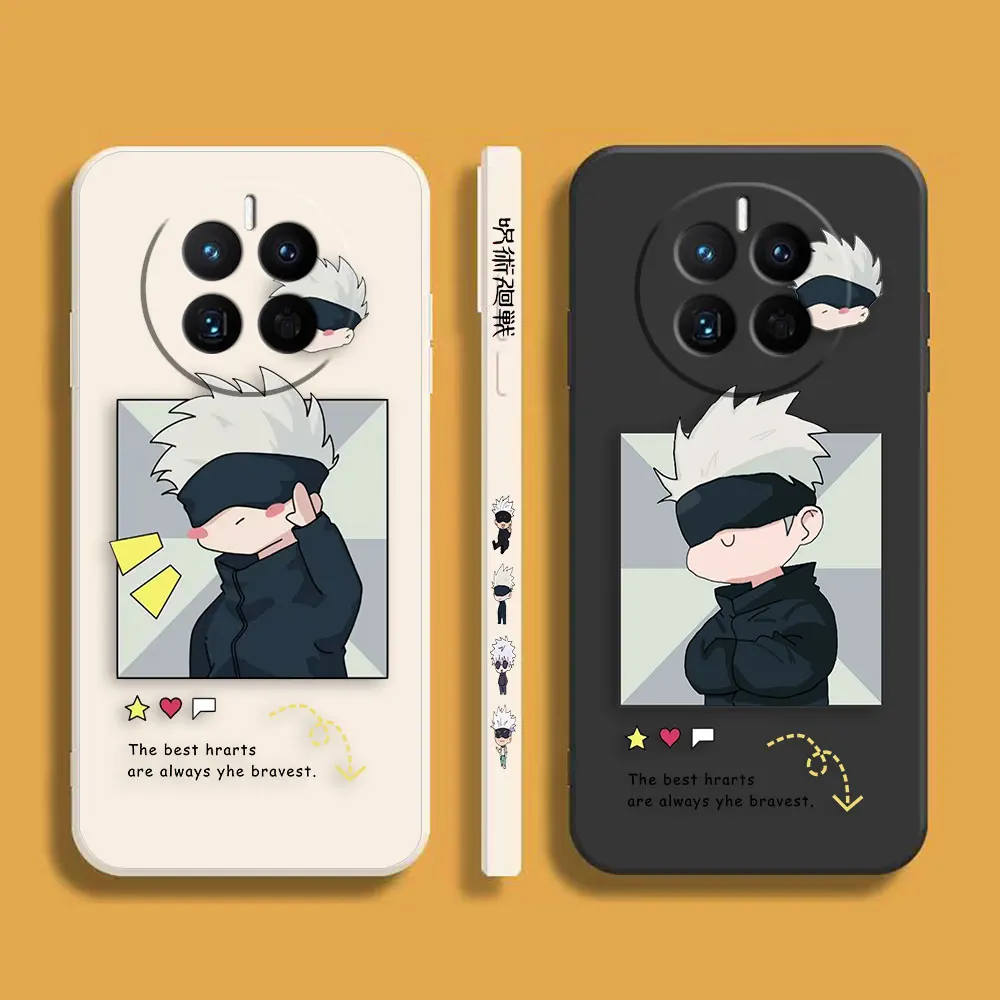 

Lovely Jujutsu Kaisen Phone Case For Huawei MATE 10 20 20X 30 40 50 P20 P30 P40 P50 P60 PRO PLUS Silicone Case Funda Shell Capa