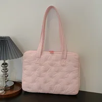 Nouveau sac fourre-tout élégant pour femme, grande capacité, sac à bandoulière simple pour ordinateur portable, sac à main pour trajets quotidiens 1