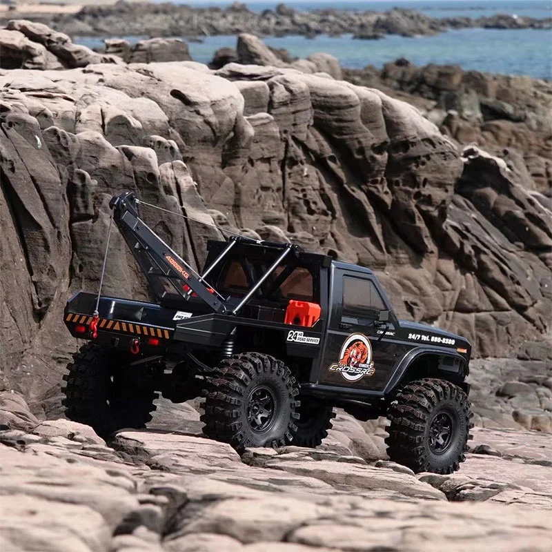 CROSSRC RC Cars EMO X3 Rescue Off-Road Vehicle 1/8 Big Tiger Electric Multi-Function Simulated Rescue Vehicle RTR Model Car Gift 5