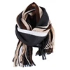 Fashion Ski Climbing Cycling Men's Scarf Winter Classic Cashmere Warm Soft Fringe Striped Scarf Tassel Shawl Wrap Neckwarmer 1