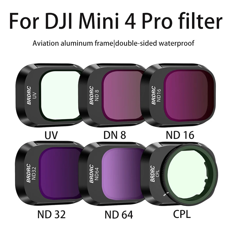 

Drone filter for DJI Mini 4Pro filter ND dimmer UV protection lens CPL polarizer accessory