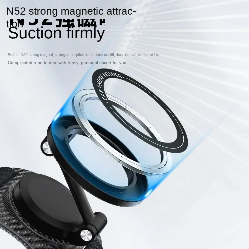 Magnetic Phone Holder Universal Mount with Wrist Strap