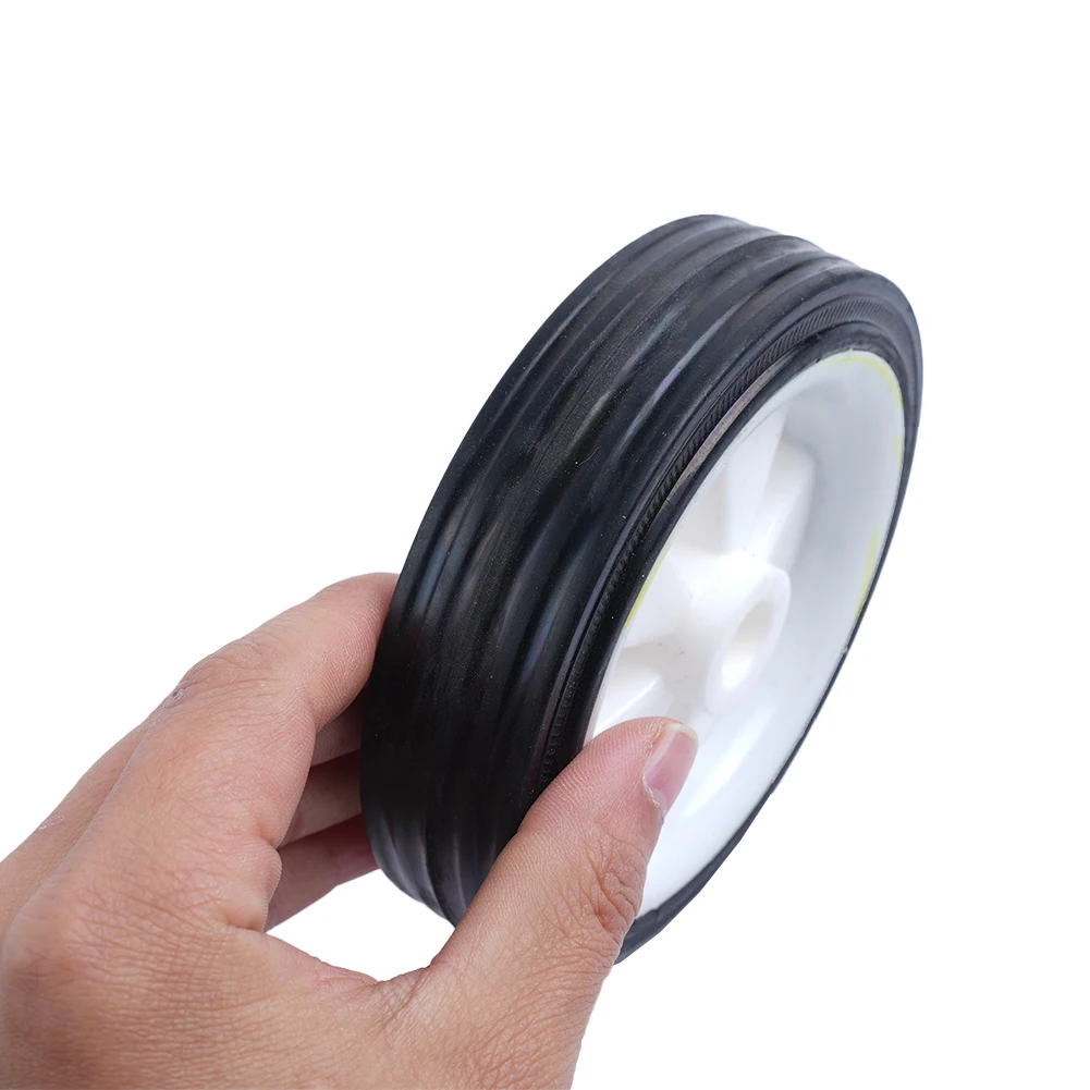 Air Compressor Caster Wheels 5-6In Absorption/Non-Slip Silent Plastic for Air Pumps Oil-free Machines Replacement Accessory 2pcs