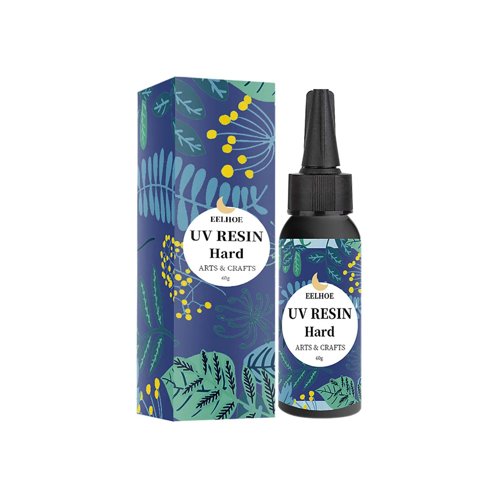 UV Resin Glue Clear Hard Type Glue Transparent Solar Cure Sunlight