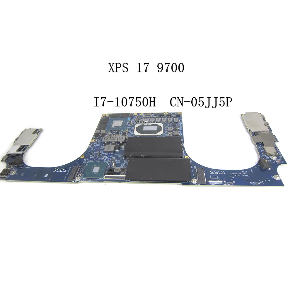Cn-05Jj5P 05 Jj5P 5 Jj5P Scheda Madre Per Scheda Madre Del Computer Portatile Dell Xps 17 9700 Con Test Cpu I7-10750H