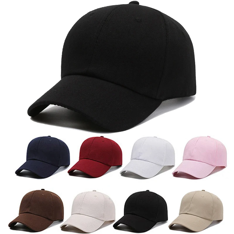 SummerSolidColorMensCapsBaseballCapsCanadaGolfCapsMen