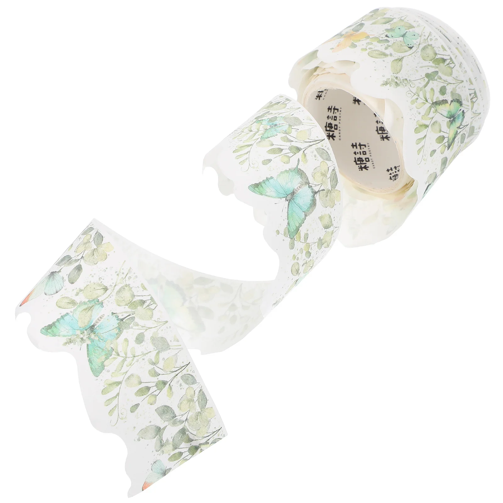 

Washi Tape Set Vintage Bee Floral Butterfly Botanical Yellow Black Decorative Tapes Scrapbooking Supplies