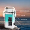 2023 NEW USB Tape-C Waterproof Lighter Arc Plasma Lighter 360 Rotation Ignition Outdoor Camping Windproof Lighter Smoking 4